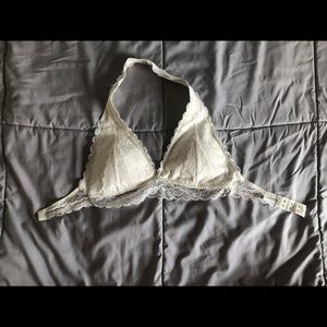 White lace bralette